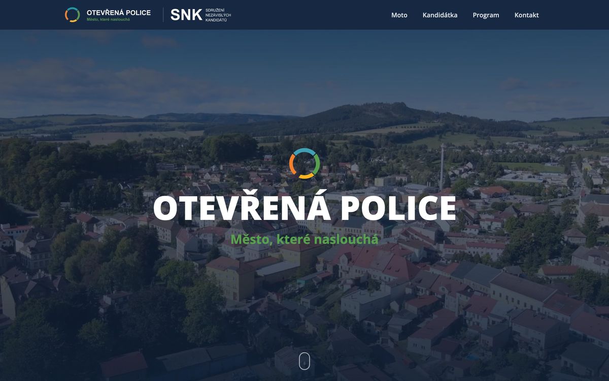 Web otevrenapolice.cz